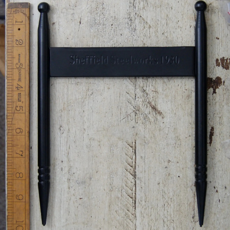 Boot Scraper Steel Spikes Sheffield Steelworks Black 250mm