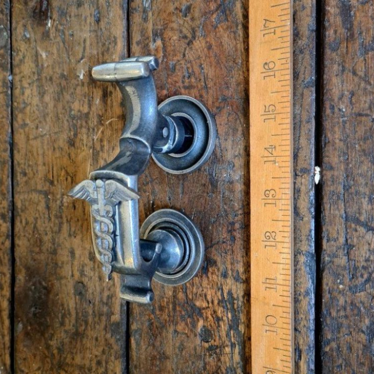 Door Knocker DOCTORS with Emblem Cast Iron 150mm