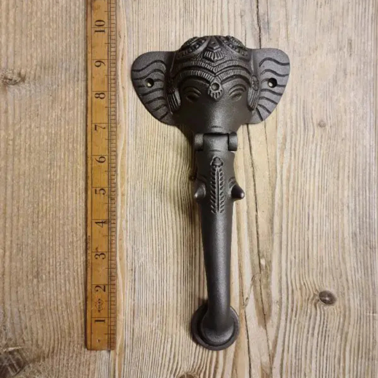 Door Knocker ANCHOR Cast Antique Iron 9.1"x5"